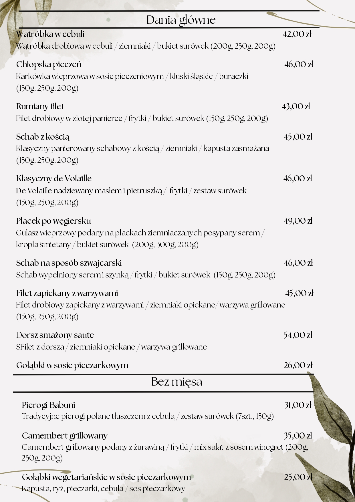 menu 4